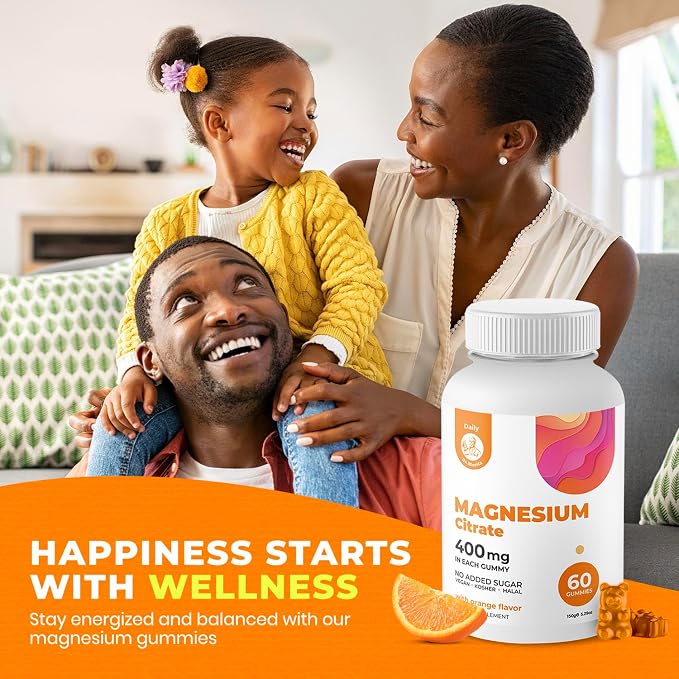 Magnesium Gummies - 60 Count