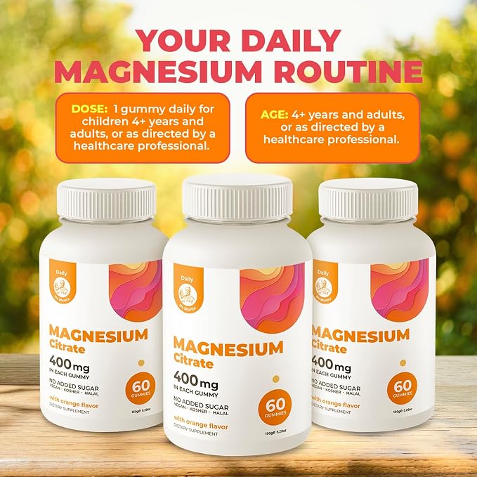 Magnesium Gummies - 120 Count