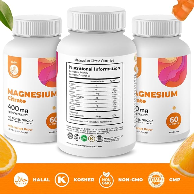 Magnesium Gummies - 120 Count