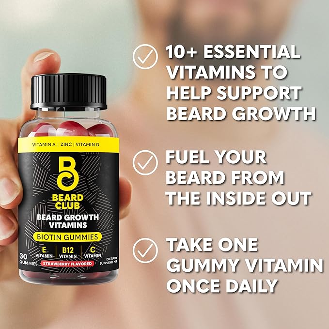Beard Growth Gummies