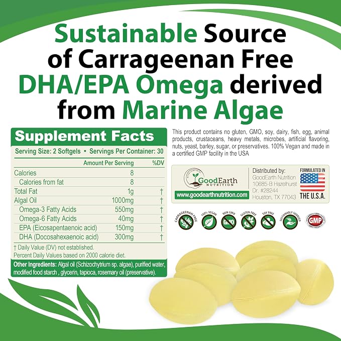 Epa/Dha Carrageenan Free