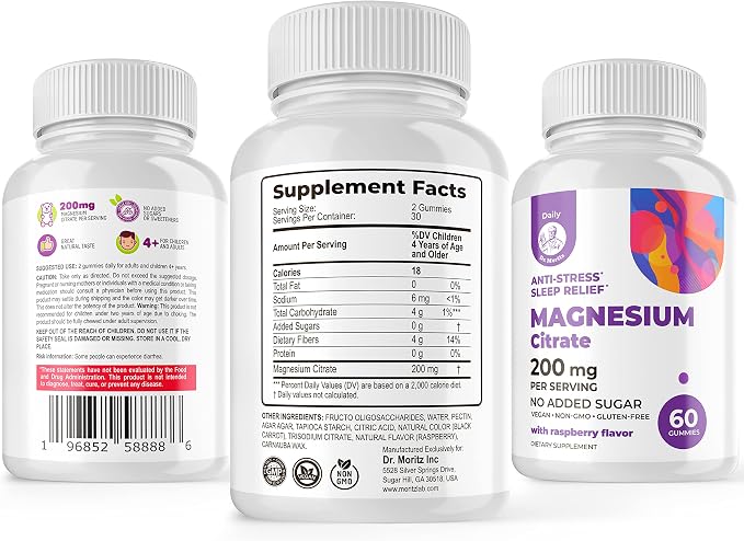 Count of 60 - 200 Mg
